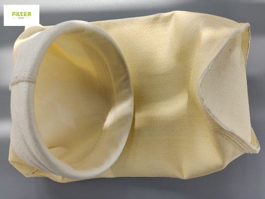 Acrylic Polyester Nomex Needle Felt Filter Bag 550GSM For Industrial Dust