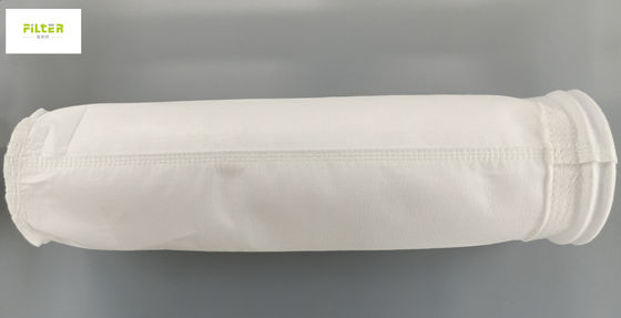 500g 550GSM Industrial Polyester Filter Bag For Cement Plants