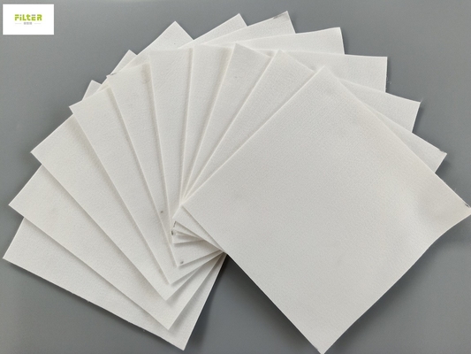 550GSM NonWoven Needle Felt Filter Bag Polyester Anti Acid size 130mmX2500mm