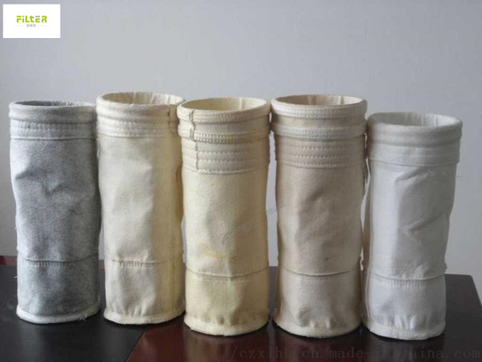 High Temperature Fiberglass Filter Bags For Cement Dust Steel Dust