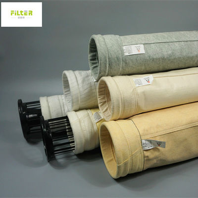 Baghouse fibreglass silo bag filter dust collector filter bag and Filter Cage basket