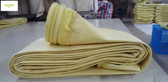 2.5mm Fiberglass Filter Bags For Power Plant Steel Plant Dust Collector
