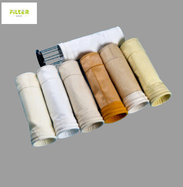 Polyester Acrylic PPS PTFE Bag Filter For Dust Collector Alkaline Resistant