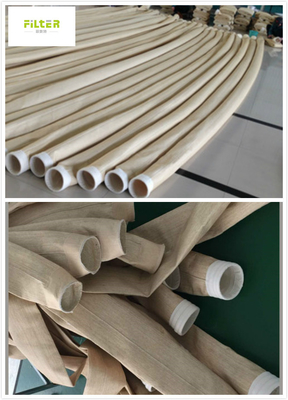 Asphalt Plant Dust Aramid Nomex Filter Bag For Dust Collector