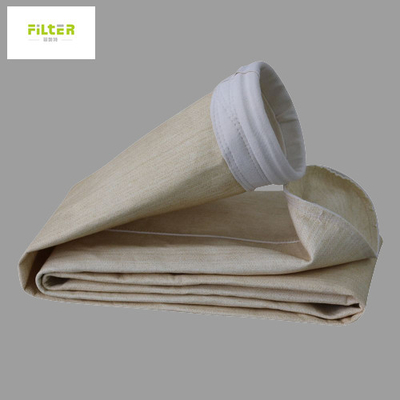 High Efficiency 550GSM Nomex Aramid Dust Filter Bag In Steel Industry