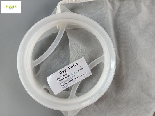 80 Micron PP Liquid Filter Bag For Drinking Water Treatment