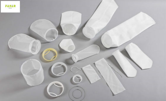 200 Micron PP PE Nylon Liquid Filter Bags For Industrial Water Filtration