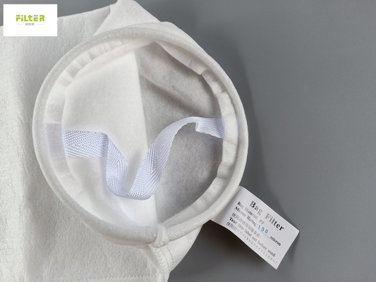Custom 100 Micron PP Liquid Filter Socks With Sewing Thread Bottom