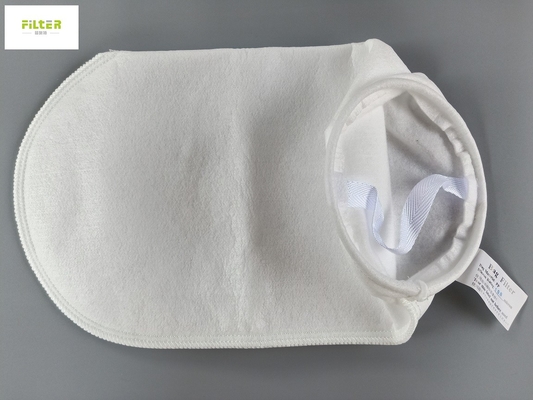 Hot Melt 100 Micron PP Water Filter Bag With Steel Ring
