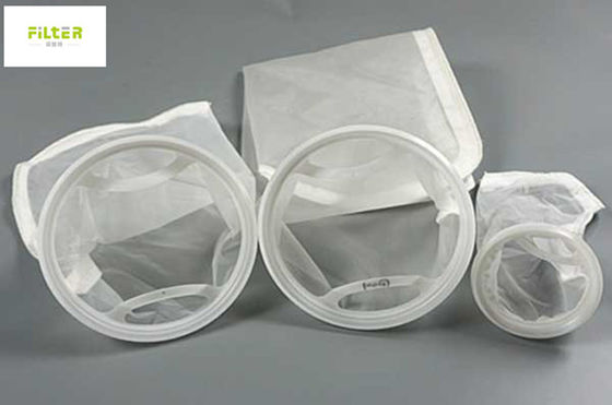 10 25 50 100 Micron Polyester Mesh Liquid Filter Bag Custom PE Pet Nylon